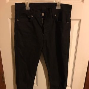H AND M black skinny jeans